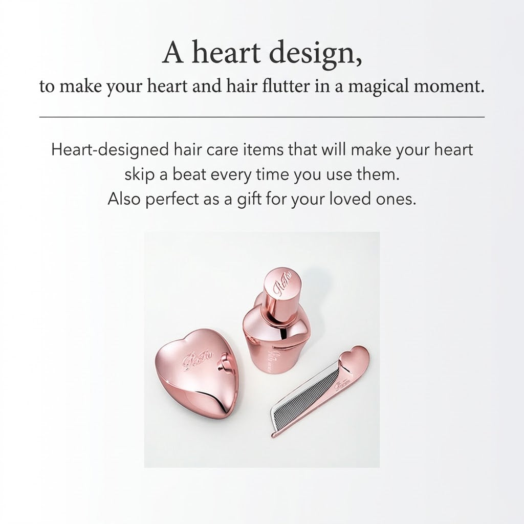 ReFa Heart Mist Airy (Rose Gold / M Pink / M Mint Green / M Purple) 150mL | Choice of 4 Colors, Stylish Finishing Hair Mist, Light & Airy, Keeps Hair Silky Smooth, Damage Repair, Peach Savon Scent, Present, Gift, MTG, Japanese Hair Care