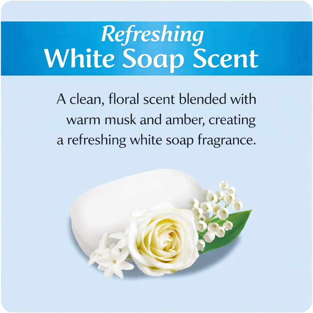 Cow Brand Bouncia Body Soap, White Soap Scent, Pump, 480ml