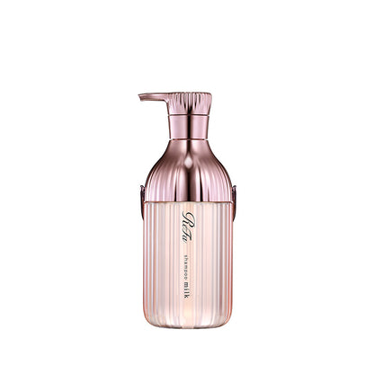 リファ ミルクプロテイン シャンプー ピンク 500mL｜うねりケア なめらか ツヤ髪 保湿 ダメージケア 日本製 ReFa
