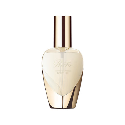 ReFa リファ ハートフレグランス アウトバスオイル 100mL シャンパンゴールド | 単品 洗い流さないトリートメント ヘアオイル ヒートケア 保湿 ツヤ髪 プレゼント ギフト MTG 日本のヘアケア