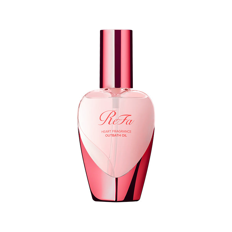 ReFa リファ ハートフレグランス アウトバスオイル 100mL シャインレッド | 単品 洗い流さないトリートメント ヘアオイル ヒートケア 保湿 ツヤ髪 プレゼント ギフト MTG 日本のヘアケア