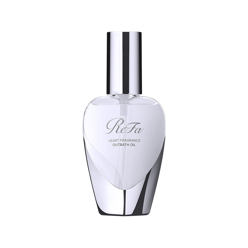ReFa リファ ハートフレグランス アウトバスオイル 100mL シルバー | 単品 洗い流さないトリートメント ヘアオイル ヒートケア 保湿 ツヤ髪 プレゼント ギフト MTG 日本のヘアケア
