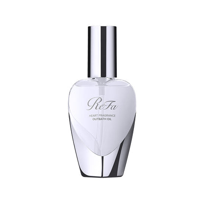 ReFa リファ ハートフレグランス アウトバスオイル 100mL シルバー | 単品 洗い流さないトリートメント ヘアオイル ヒートケア 保湿 ツヤ髪 プレゼント ギフト MTG 日本のヘアケア