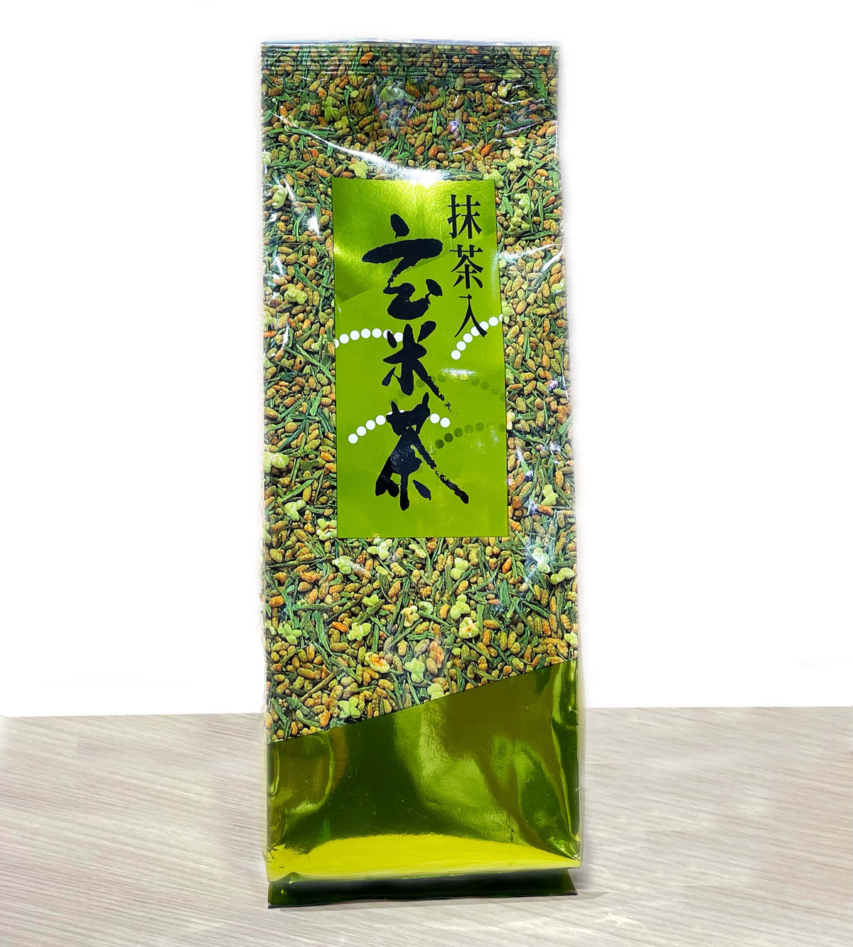 小原春香園 抹茶入り玄米茶 250g | 創業明治八年 老舗茶舗 国産緑茶＆宇治抹茶＆直火煎り玄米 鮮やかな水色と香ばしいアロマ 低カフェイン ギフト プレゼント 日本のお茶