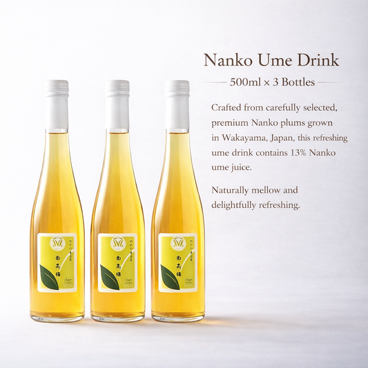 南高梅13%果汁入りドリンク500ml×3本入り