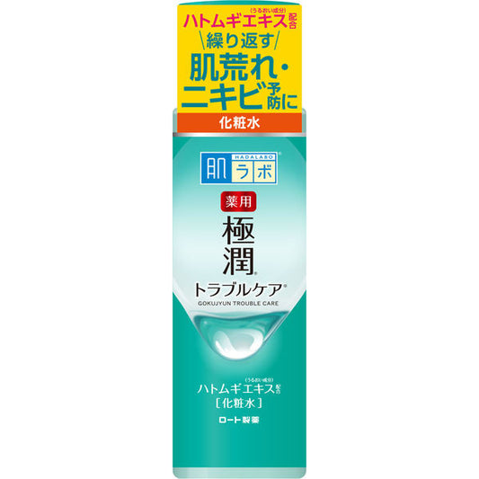 【医薬部外品】肌ラボ 薬用 極潤 スキンコンディショナー 170mL｜抗炎症ケア ヒアルロン酸 スクワラン ハトムギ配合 高保湿 化粧水 日本製 Hada Labo