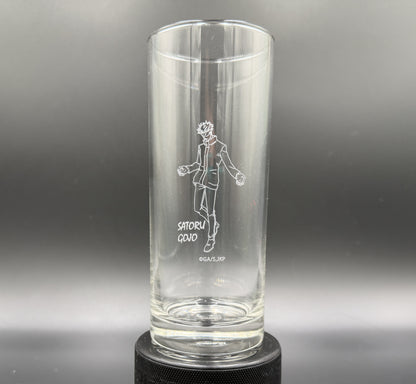 【アウトレット】「呪術廻戦」グラスコレクション TVアニメ版 五条悟 エラー品 355ml ソーダガラス製