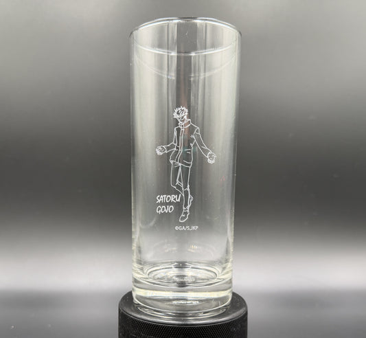 【アウトレット】「呪術廻戦」グラスコレクション TVアニメ版 五条悟 エラー品 355ml ソーダガラス製
