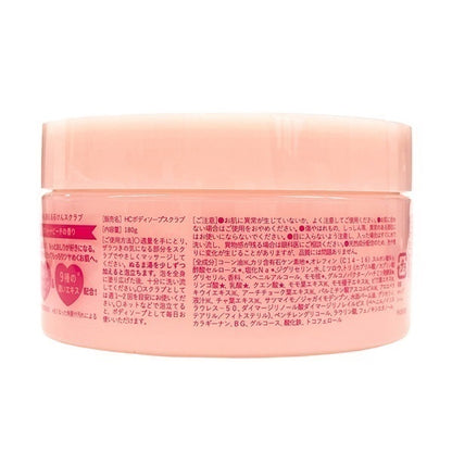 Koisuru Oshiri Soap Scrub, Sweet Peach Scent, 180g