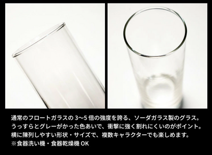 【アウトレット】「呪術廻戦」グラスコレクション TVアニメ版 夏油傑 エラー品 355ml ソーダガラス製