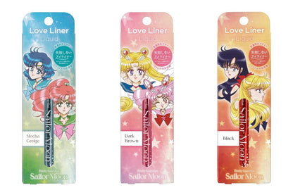 Love Liner ラブ・ライナー リキッドアイライナー R5 セーラームーン限定デザイン 3本セット｜モカグレージュ ダークブラウン ブラック｜ 美少女戦士セーラームーン 日本限定