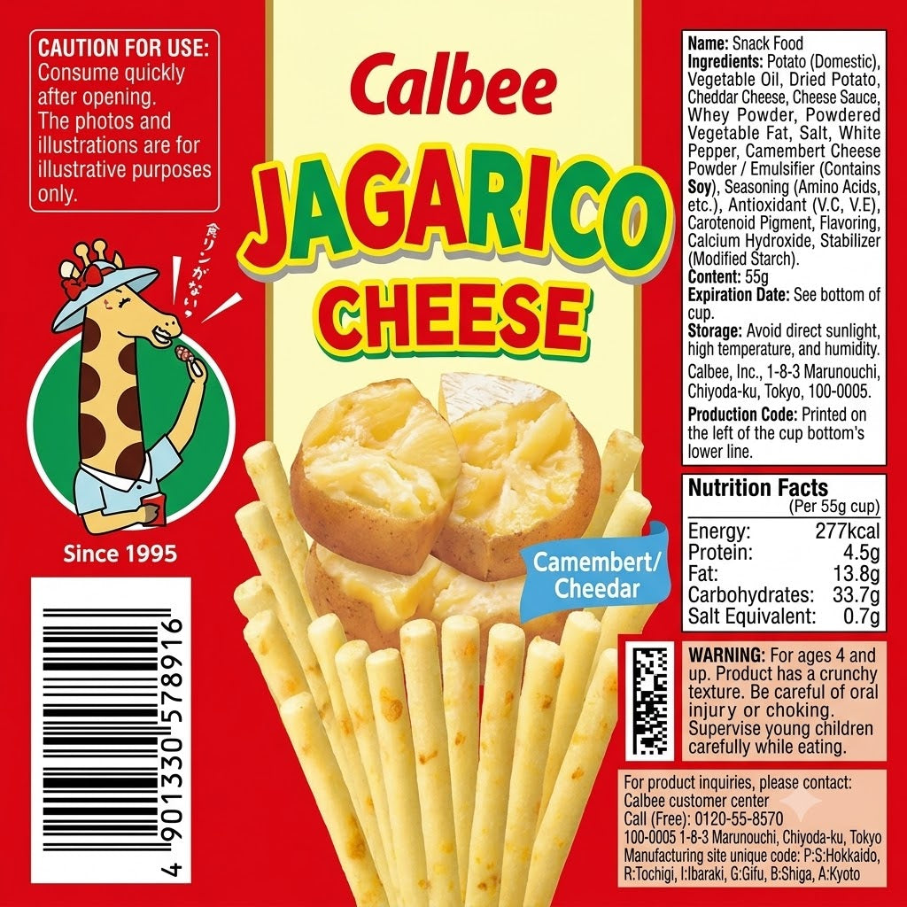 カルビー じゃがりこ 定番4種アソート 12個セット（サラダ・チーズ・じゃがバター・たらこバター） | 選べる組み合わせ まとめ買い スナック