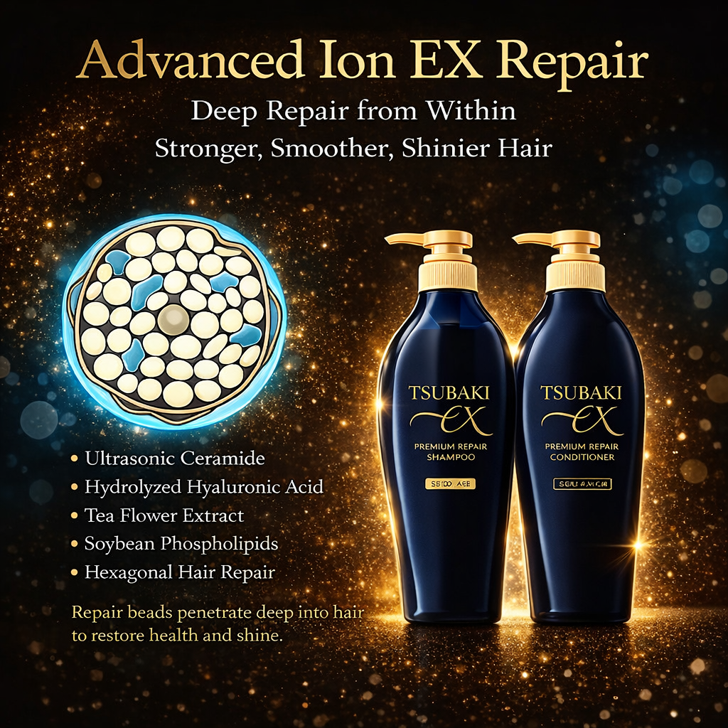 TSUBAKI プレミアムEX ダメージケア＆リペア コンディショナー 450mL｜ダメージ補修・ツヤ髪・しっとりまとまる