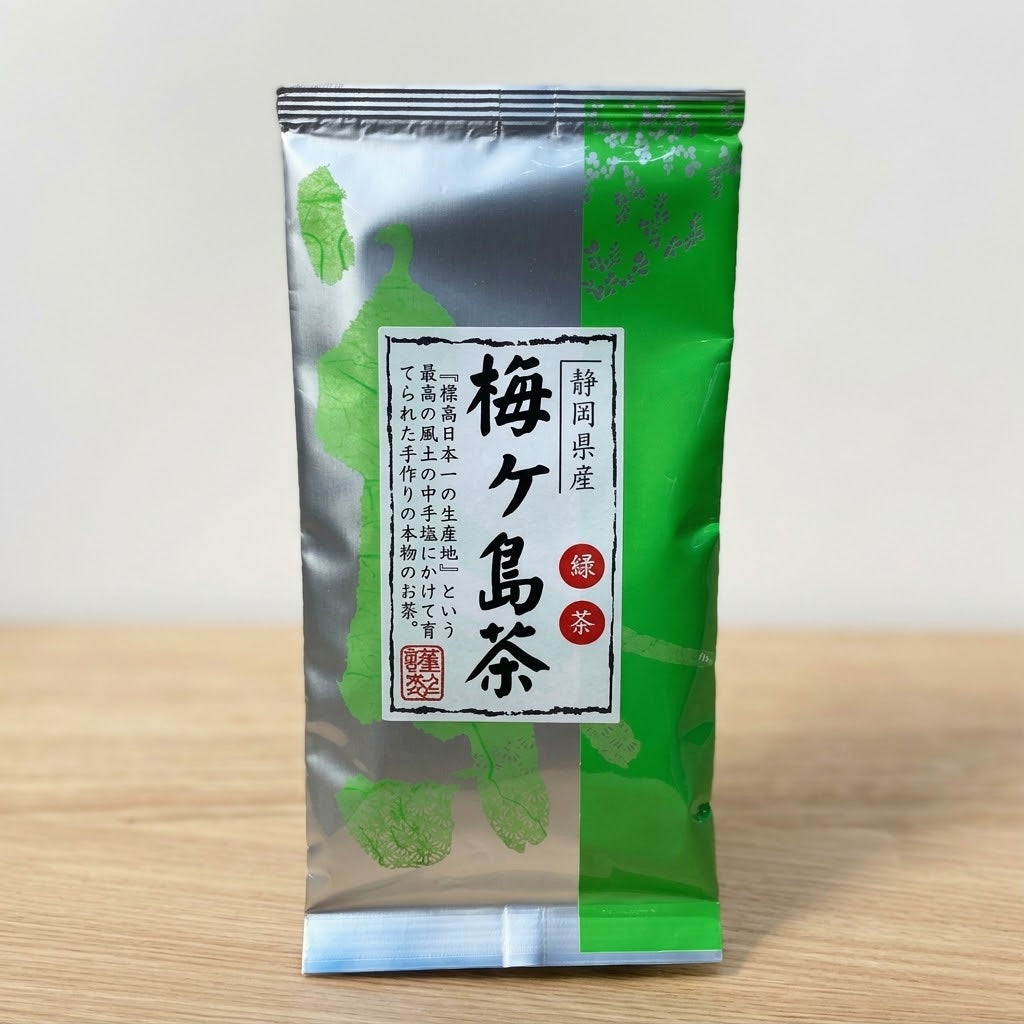 小原春香園 梅ヶ島茶 80g | 創業明治八年 老舗茶舗 静岡産 標高日本一の生産地 手塩にかけて育てられた手作りの本物のお茶 プレゼント ギフト 日本のお茶