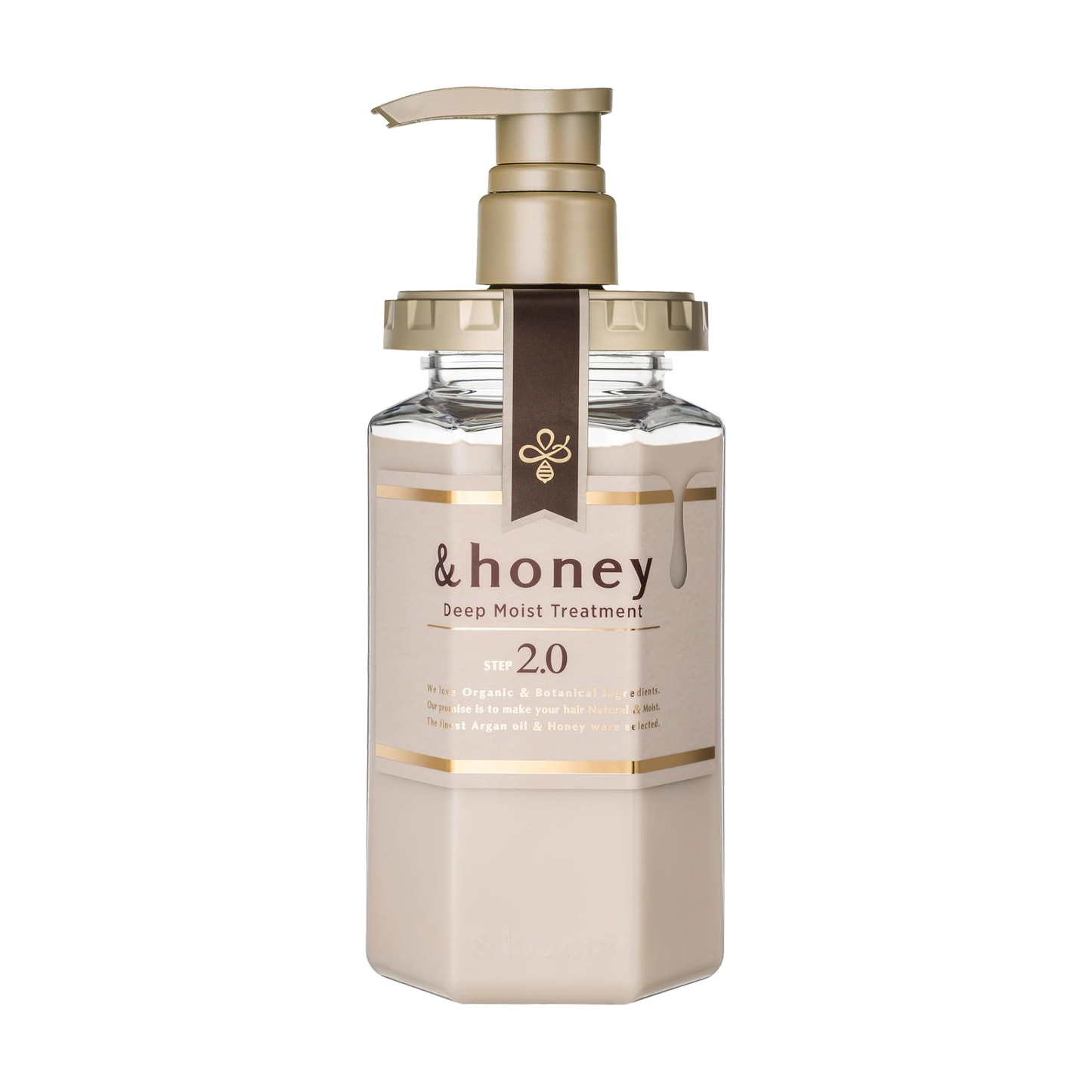 &honey (アンドハニー) ディープ モイスト トリートメント 2.0 445g | リンス・コンディショナー