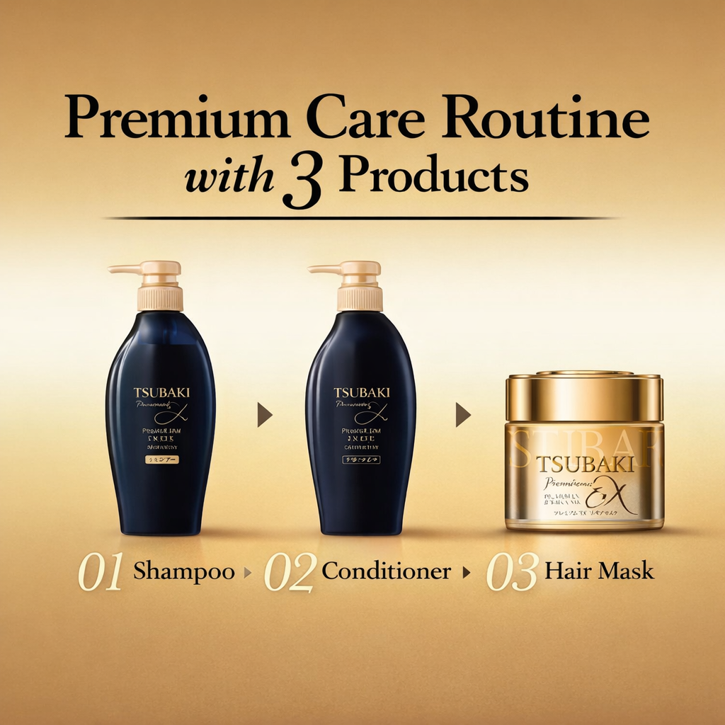 TSUBAKI Premium Repair Mask Hair Pack 180g | Damage Repair Hair Treatment Intensive Care TSUBAKI Hair Care