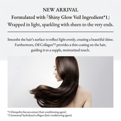 ReFa Heart Mist Glow 150mL | Stylish Finishing Hair Mist, Moisture & Gloss Keeper, Damage Repair, Shiny Blossom Scent, Present/Gift, MTG Japanese Hair Care