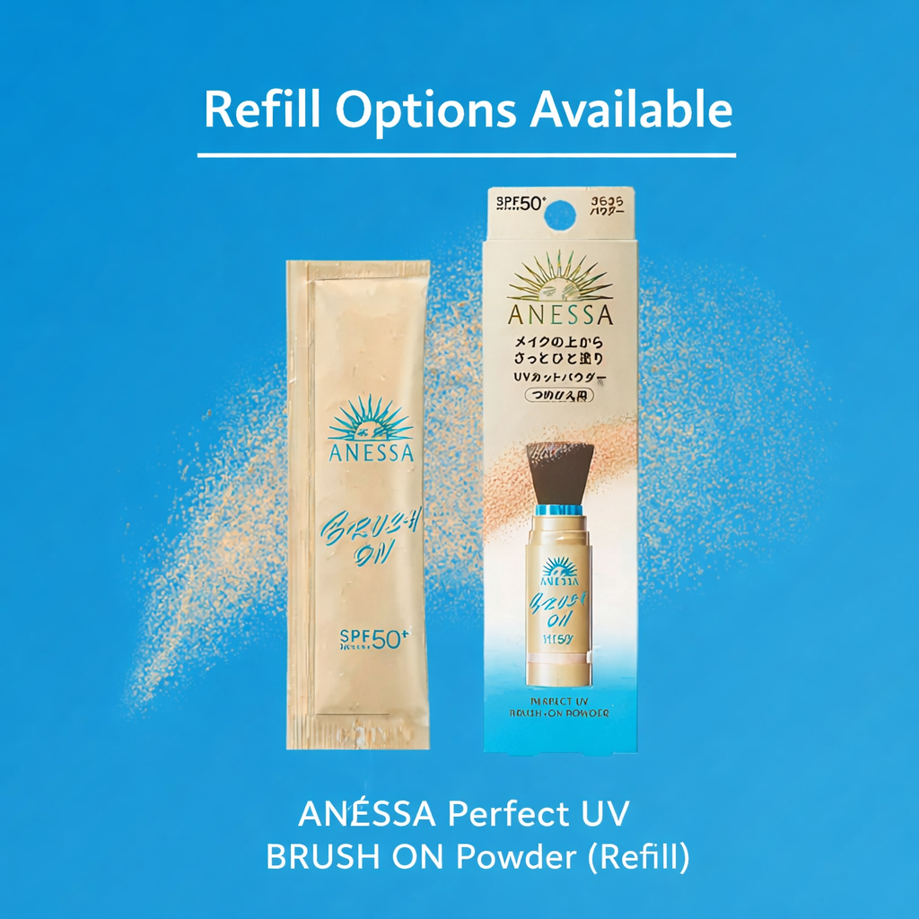 アネッサ(ANESSA) パーフェクトUV ブラッシュオンパウダー 3g SPF50+ PA++++｜メイクの上から塗り直しOK 皮脂吸着 透明感 UVパウダー