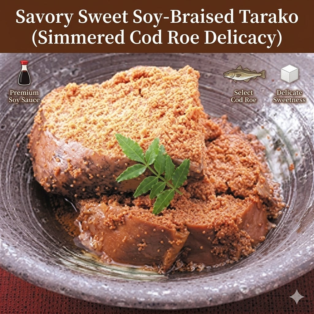 たらの子うま煮 缶詰 2缶セット（大）｜福井県名産 甘辛煮 お取り寄せグルメ 高級珍味 ギフト・お土産に最適