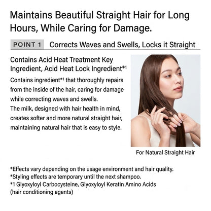 リファ ストレートロック 100ml | MTG ReFa STRAIGHT LOCK ヘアオイル スタイリング ストレートヘアキープ うねり 広がり防止 ダメージ補修 正規品 日本製