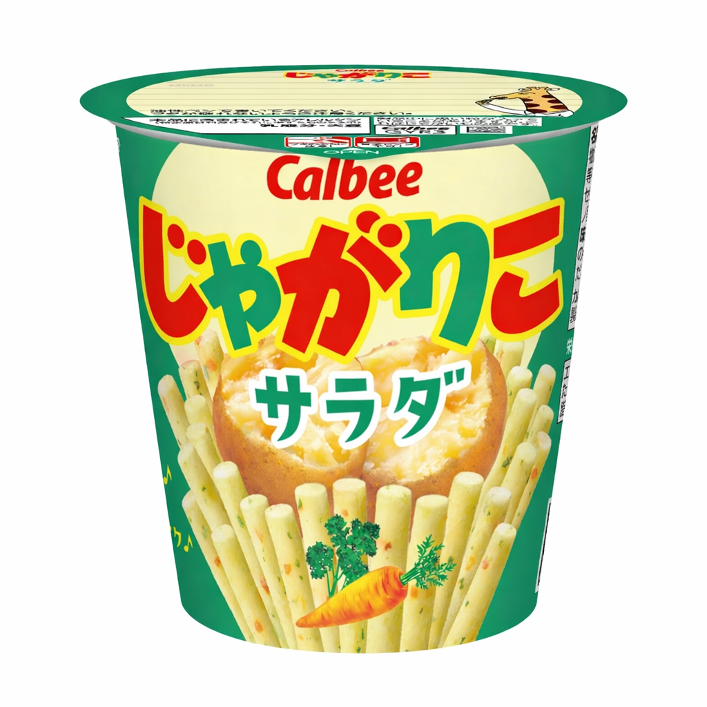 カルビー じゃがりこ 定番3種アソート 9個セット（サラダ・チーズ・じゃがバター 各3個） | まとめ買い 日本のお菓子 スナック
