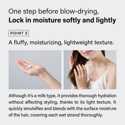 リファ ロックトリートメント 100g | MTG ReFa LOCK TREATMENT 洗い流さないヘアトリートメント アイロン前 ミルク クリーム ダメージ補修 キープ 正規品 日本製