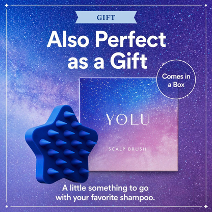YOLU ヨル スカルプブラシ 頭皮ブラシ シャンプーブラシ 頭皮クレンジング＆マッサージ シリコンブラシ 頭皮ケア 血行促進 リラックス バスタイム用