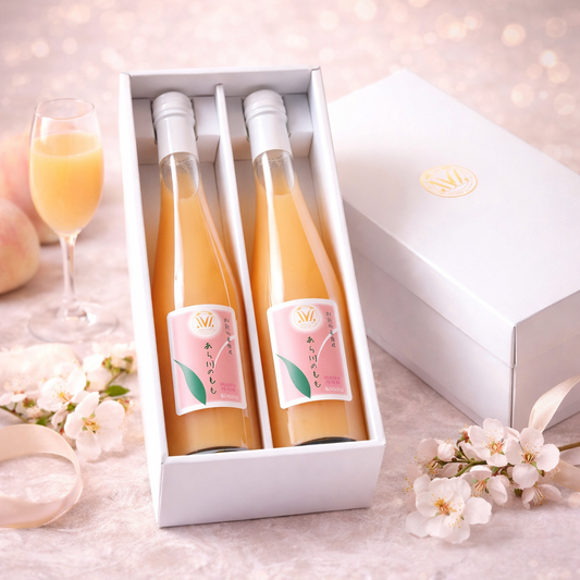 和歌山県 桃山町のあら川のももを使った 桃ドリンク 500ml × 2本セット