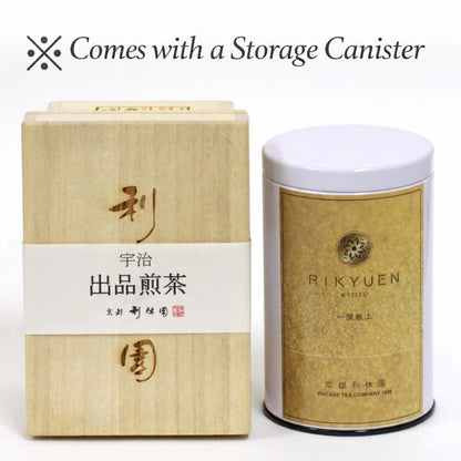 宇治煎茶 100克，木盒装