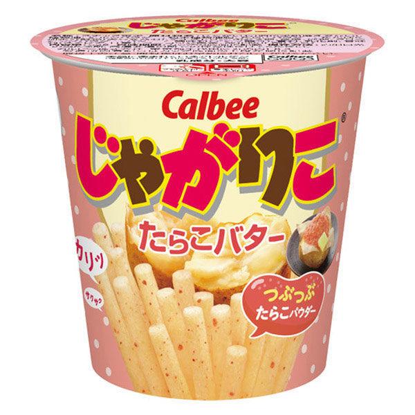 カルビー じゃがりこ たらこバター 52g | たらこの旨味と濃厚バター 日本のお菓子 スナック
