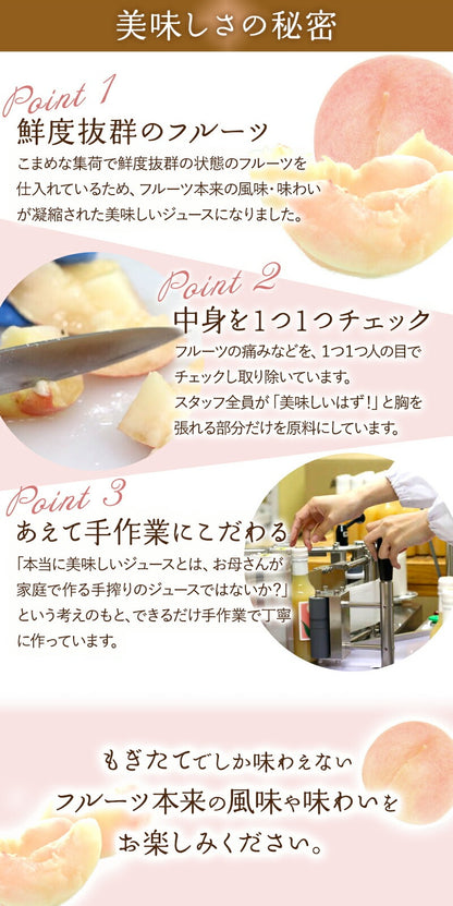 和歌山県 桃山町のあら川のももを使った 桃ドリンク 500ml × 2本セット